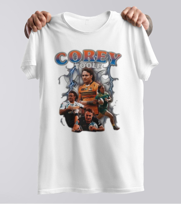 Corey Toole Rugby Lightning Vintage T-Shirt