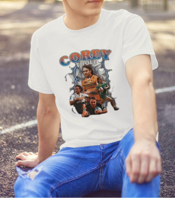 Corey Toole Rugby Lightning Vintage T-Shirt