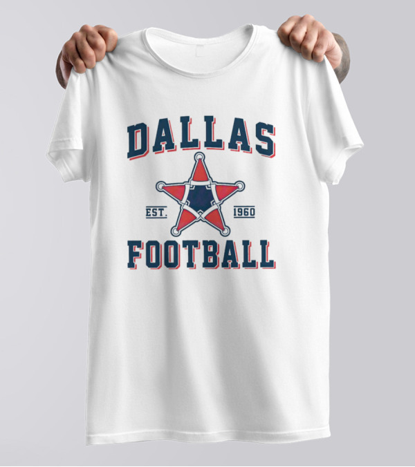 Dallas Cowboys Football Est 1960 Star T-Shirt