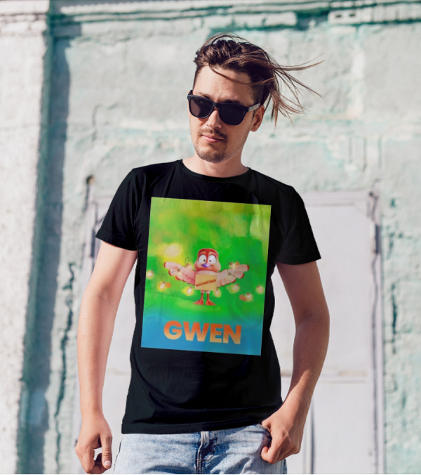 Migration Gwen Festive Bird Animation T-Shirt