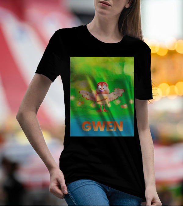 Migration Gwen Festive Bird Animation T-Shirt