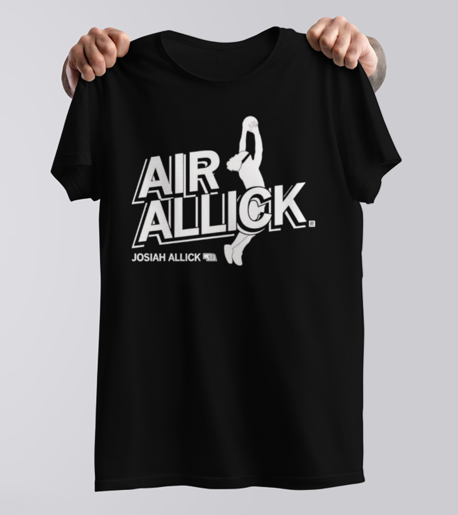 Air Allick Josiah Allick 53 Basketball Dunk T-Shirt