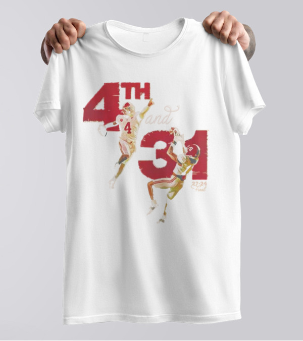 Alabama 4th And 31 Football 27-24 Final T-Shirt