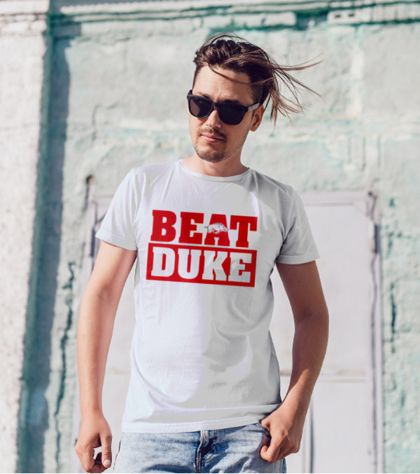 Arkansas Razorbacks Beat Duke Red T-Shirt