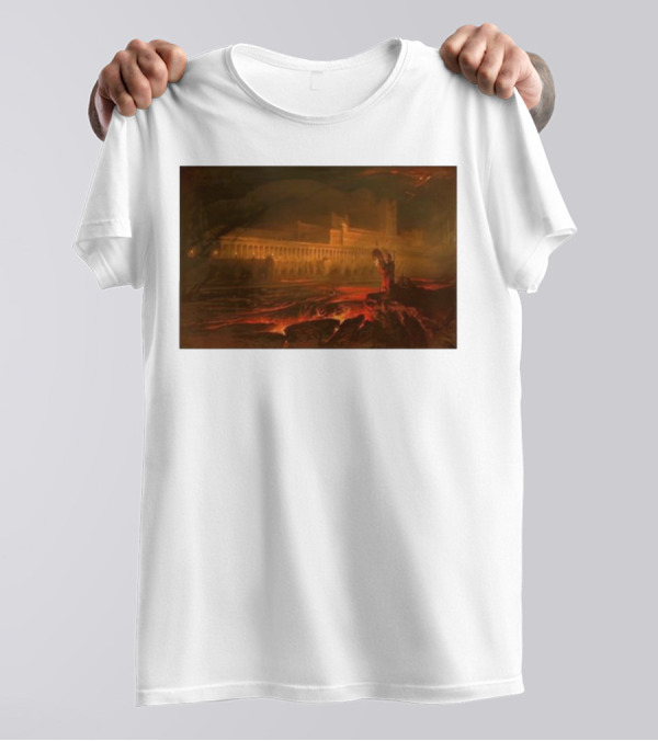 Birmingham John Martin Pandemonium Painting T-Shirt