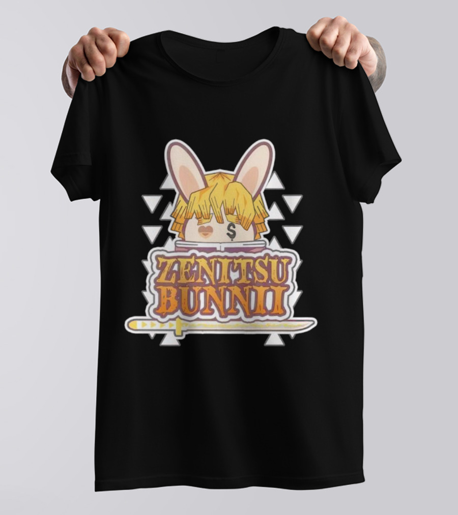 Zenitsu Bunnii Bunnii Gang Samurai Sword T-Shirt
