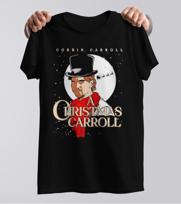 Corbin Carroll A Christmas Carroll Magic Winter Scene T-Shirt