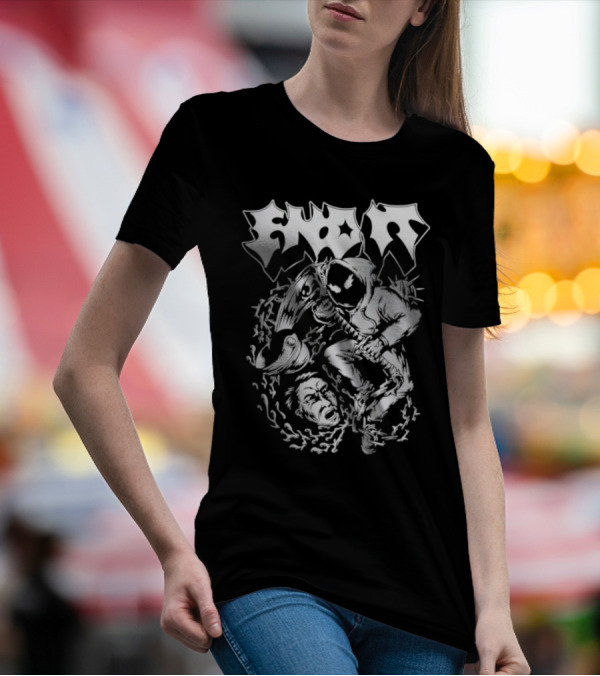 End It Cop Barbed Wire Hoodie Mask T-Shirt