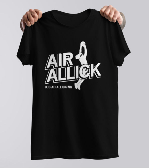 JOSIAH ALLICK AIR ALLICK 53 Basketball Dunk T-Shirt