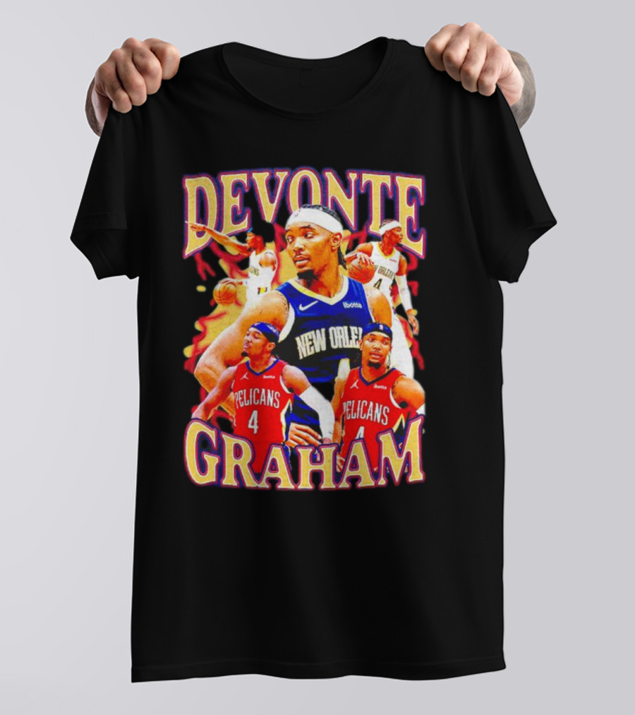 Devonte Graham New Orleans Pelicans Basketball T-Shirt