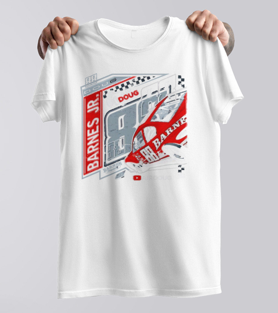 Barnes Jr 88 Doug AirDoug Racing Car T-Shirt