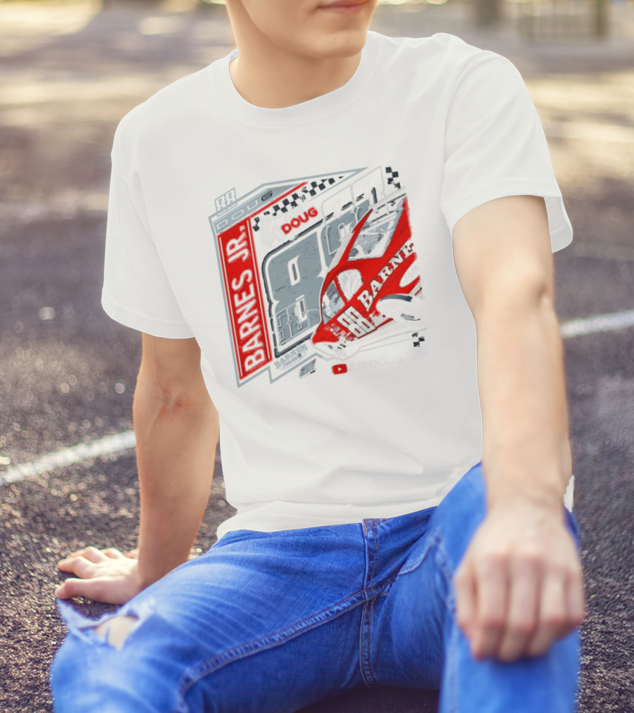 Barnes Jr 88 Doug AirDoug Racing Car T-Shirt