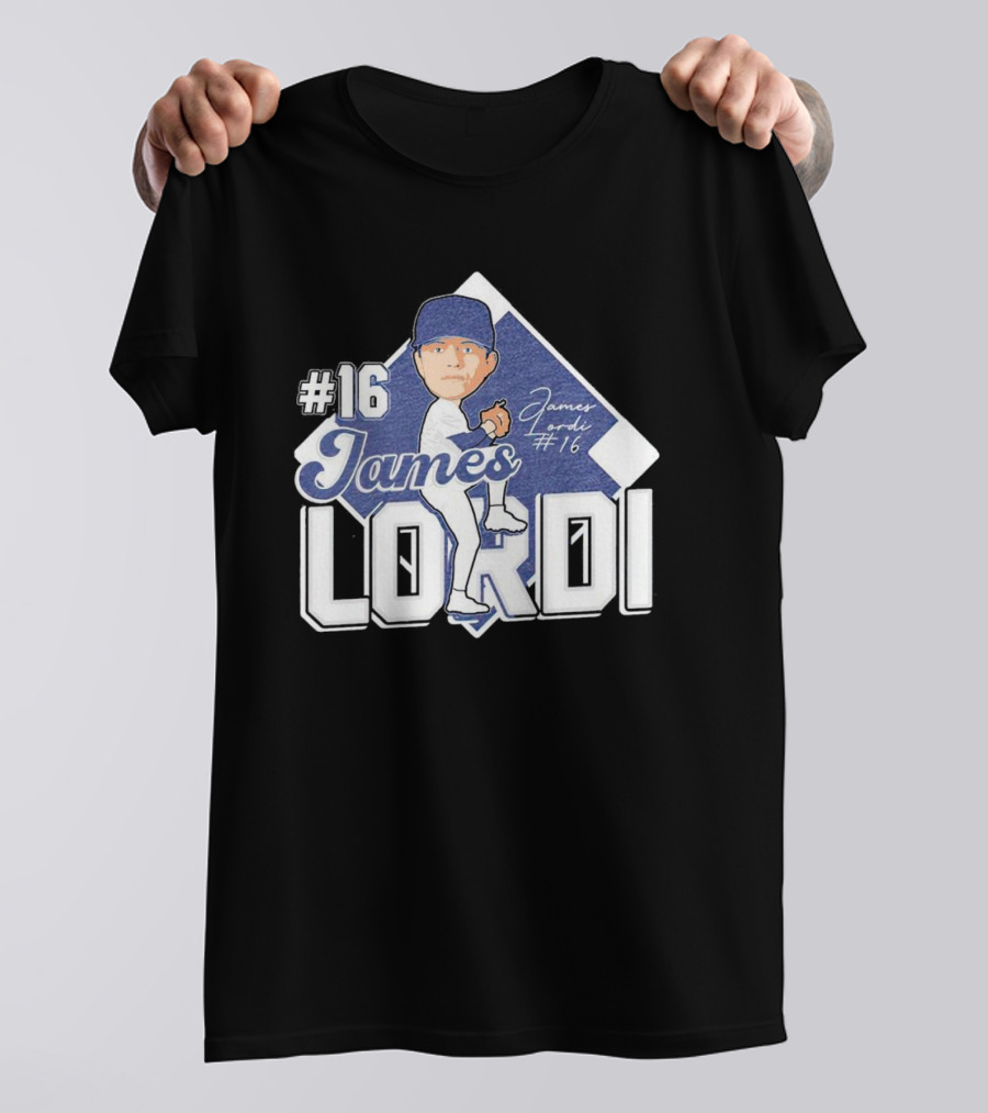 16 James Lordi Penn State University Signature T-Shirt
