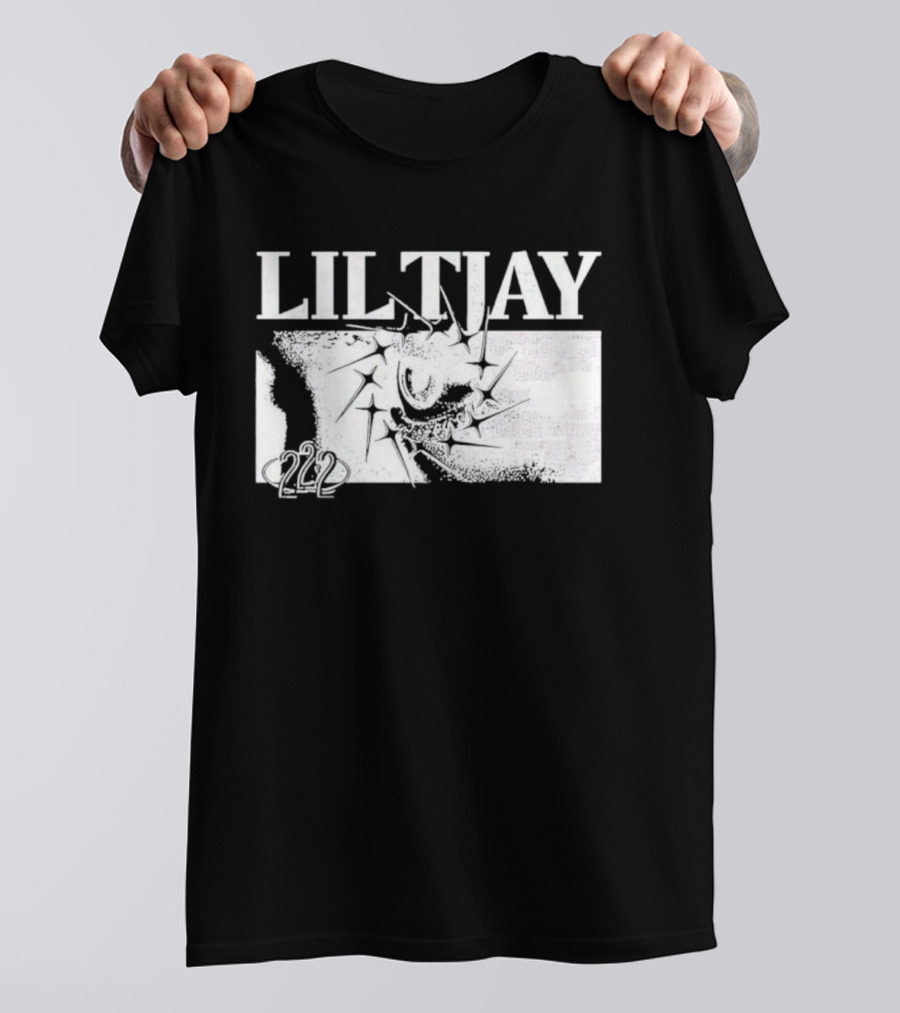 Lil Tjay 222 Spiked Eye T-Shirt