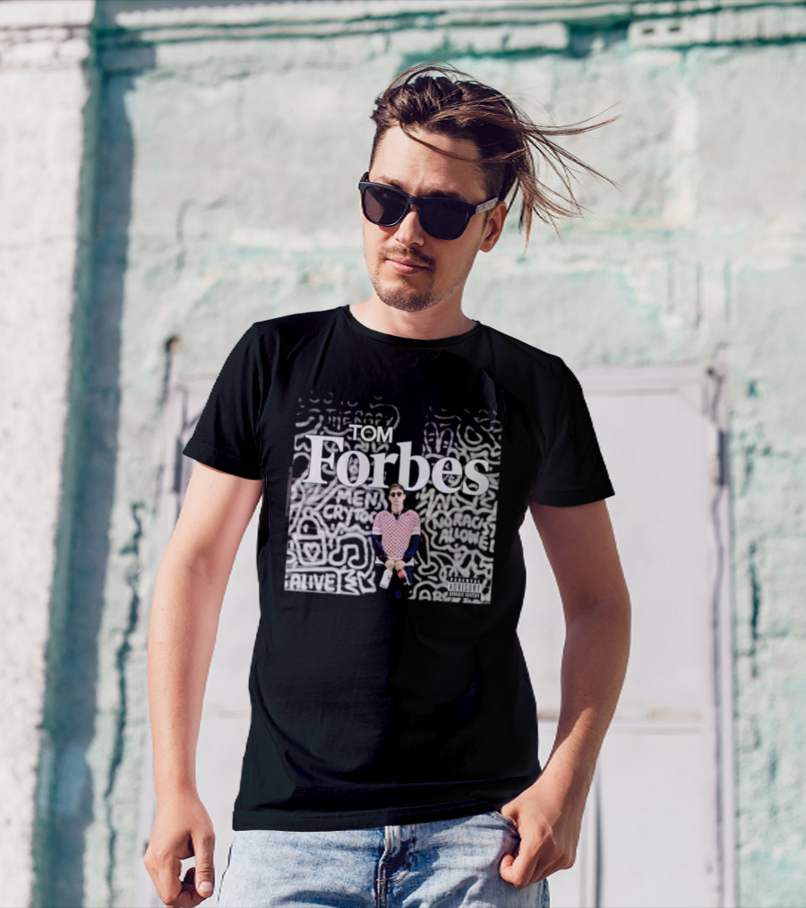 TOM FORBES MEN CRYPTO NO RACISM EXPLICIT CONTENT T-Shirt