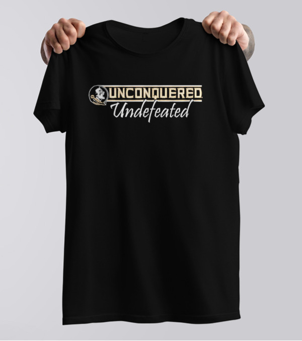 Florida State Seminoles Unconquered Undefeated T-Shirt
