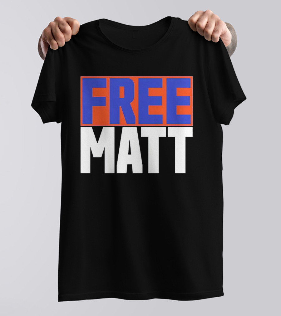 Free Matt FC Cincinnati Soccer Fan Support T-Shirt
