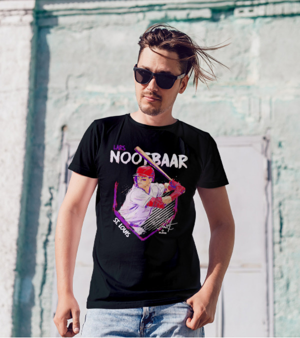 Lars Nootbaar St. Louis Baseball Players Signature T-Shirt