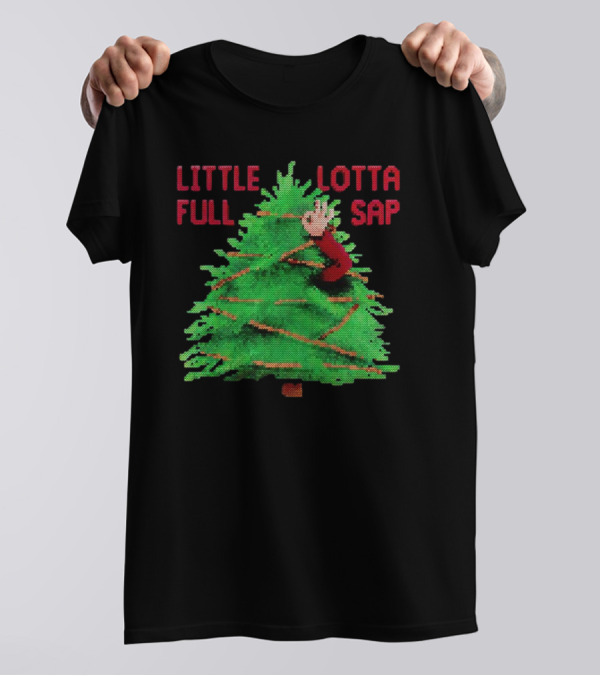 National Lampoon’s Christmas Vacation Little Full Lotta Sap Tree Scene T-Shirt