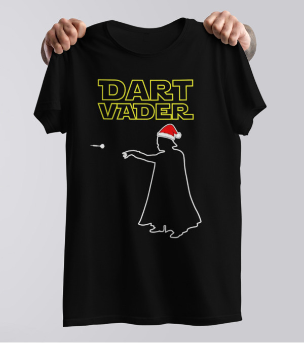 Dart Vader Christmas Santa Hat T-Shirt