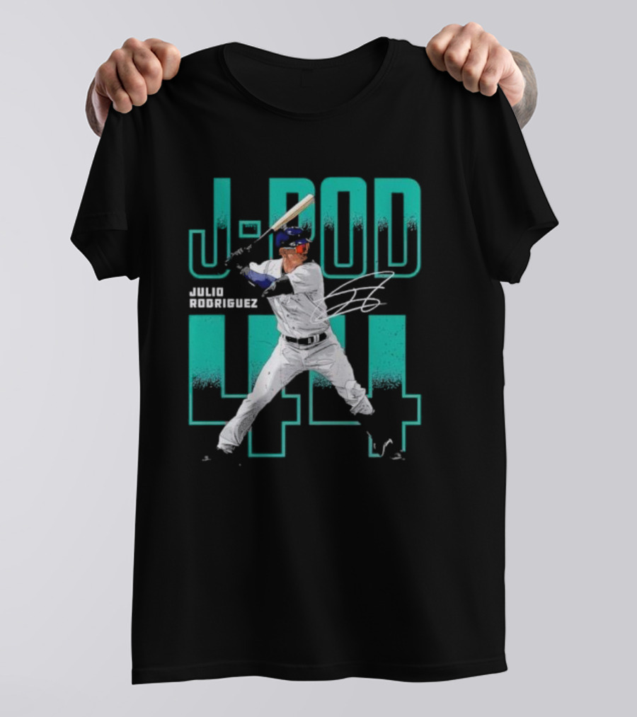 J-Rod Julio Rodriguez 44 Seattle Baseball Player Signature T-Shirt