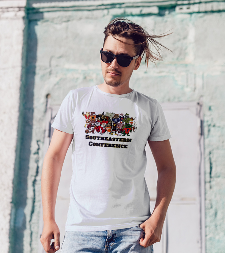 Southeastern Conference Mascots Collection T-Shirt