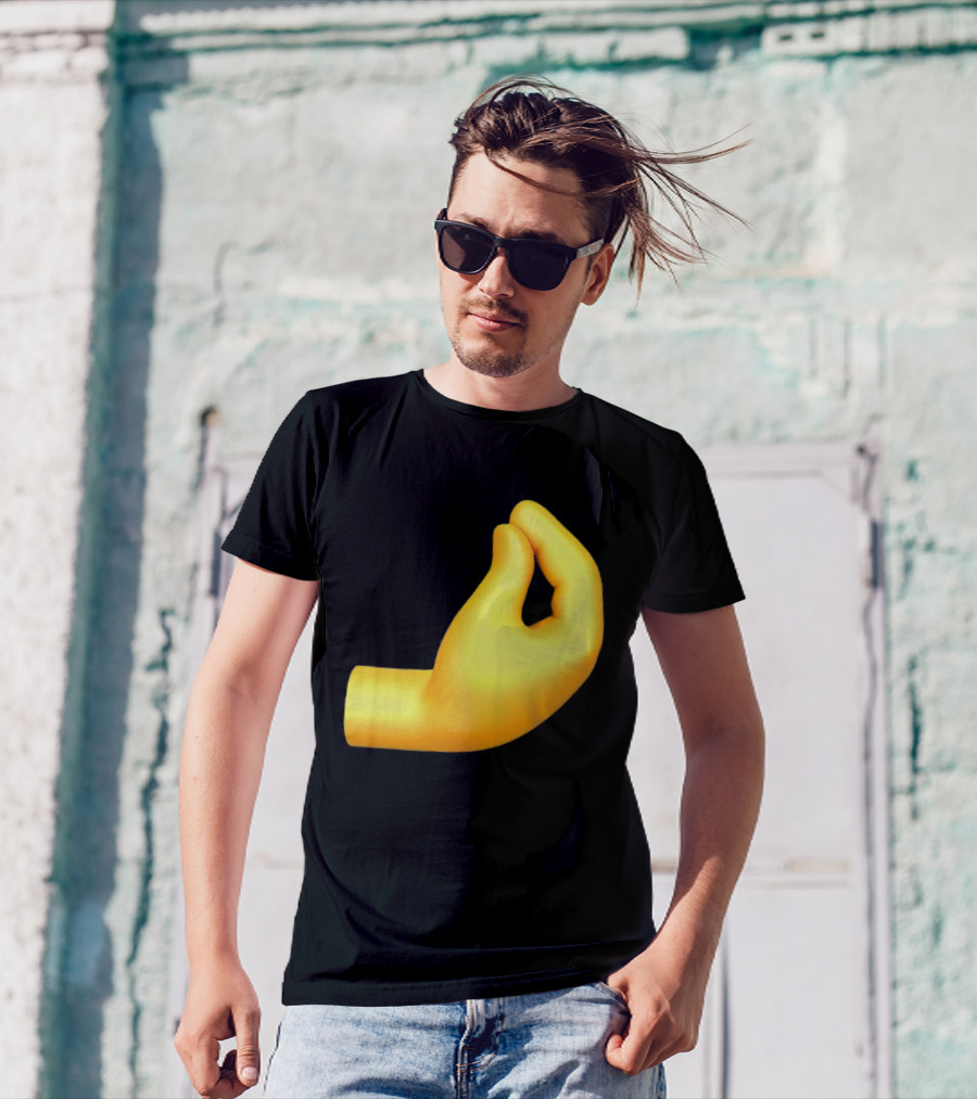 Tommy DeVito Che Vuoi Italian Hand Gesture Emoji T-Shirt