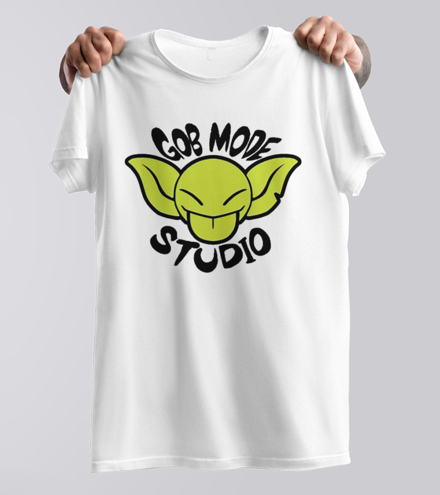 Goblin Gob Mode Studio Playful Green Face T-Shirt