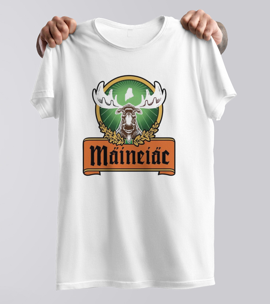 Jagermeister Maineiac Moose Maine T-Shirt