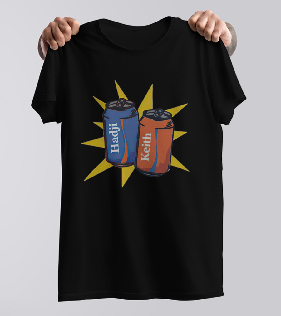 Hadji Keith Soda Cans Burst T-Shirt