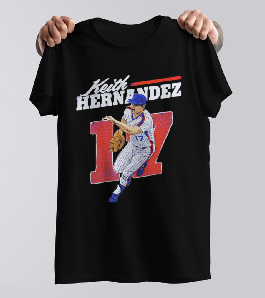 Keith Hernandez 17 New York Mets Baseball Legend T-Shirt