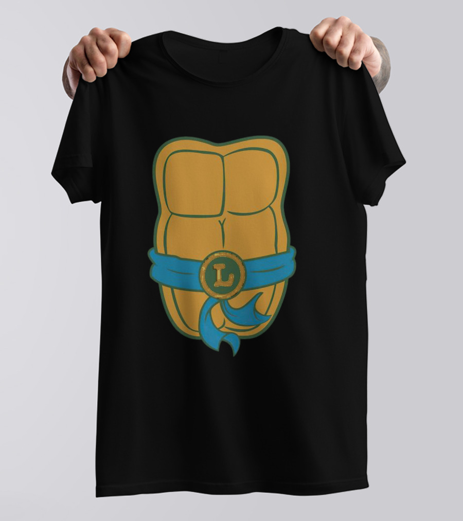 Leonardo Belt Turtle Shell Abs T-Shirt