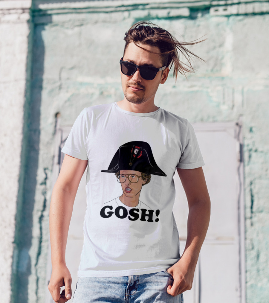 Napoleon Dynamite Gosh Wearing Napoleon Hat T-Shirt