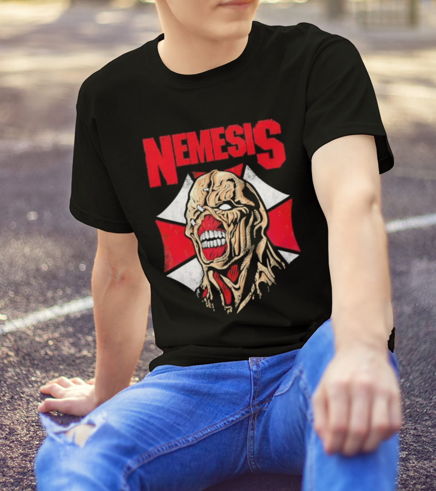 Nemesis Umbrella Biohazard Creature T-Shirt