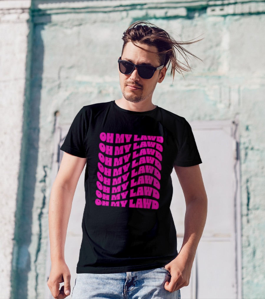 Oh My Lawd Repeated T-Shirt