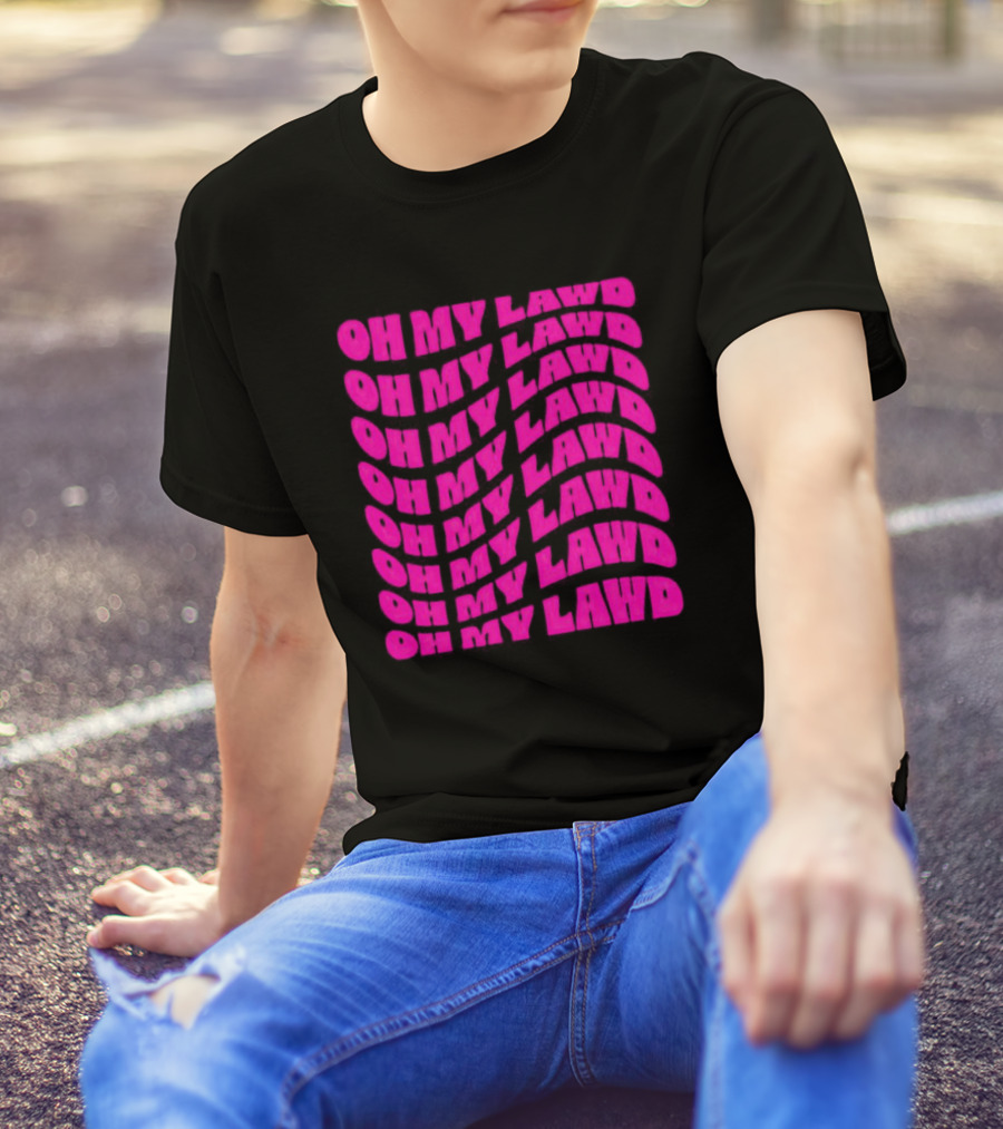 Oh My Lawd Repeated T-Shirt