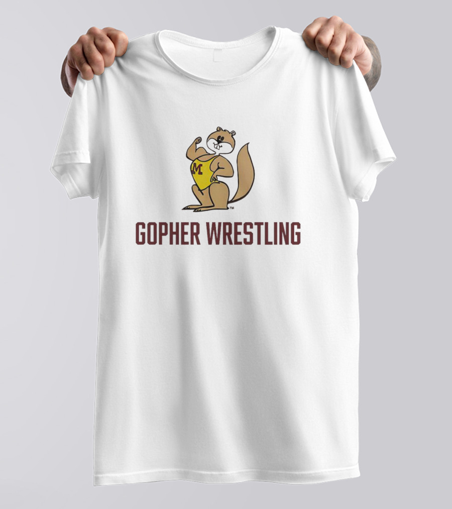 Goldy Gopher Wrestling Gopher Wrestling M T-Shirt