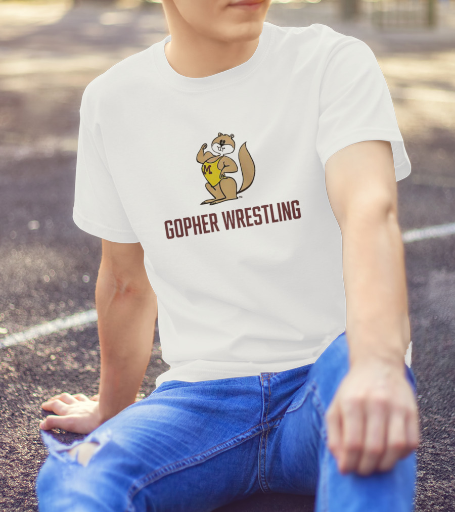 Goldy Gopher Wrestling Gopher Wrestling M T-Shirt