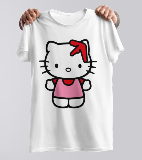 Hello Kitty Aphex Twin Mashup T-Shirt
