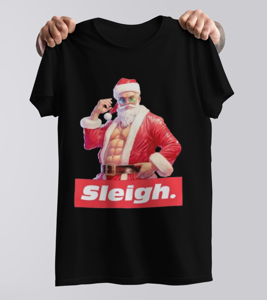 Sleigh Santa Christmas T-Shirt