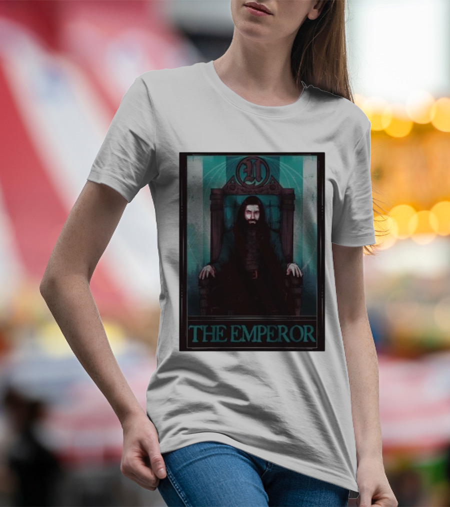 The Emperor Tarot Vampire T-Shirt