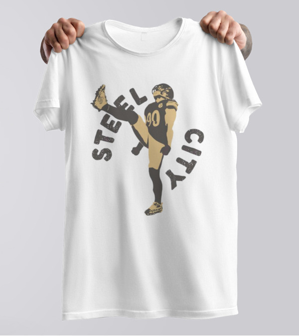 Steel City TJ Watt Pittsburgh Steelers Football T-Shirt