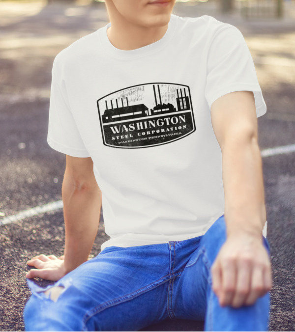 Washington Steel Corporation Steel Planting Pennsylvania T-Shirt