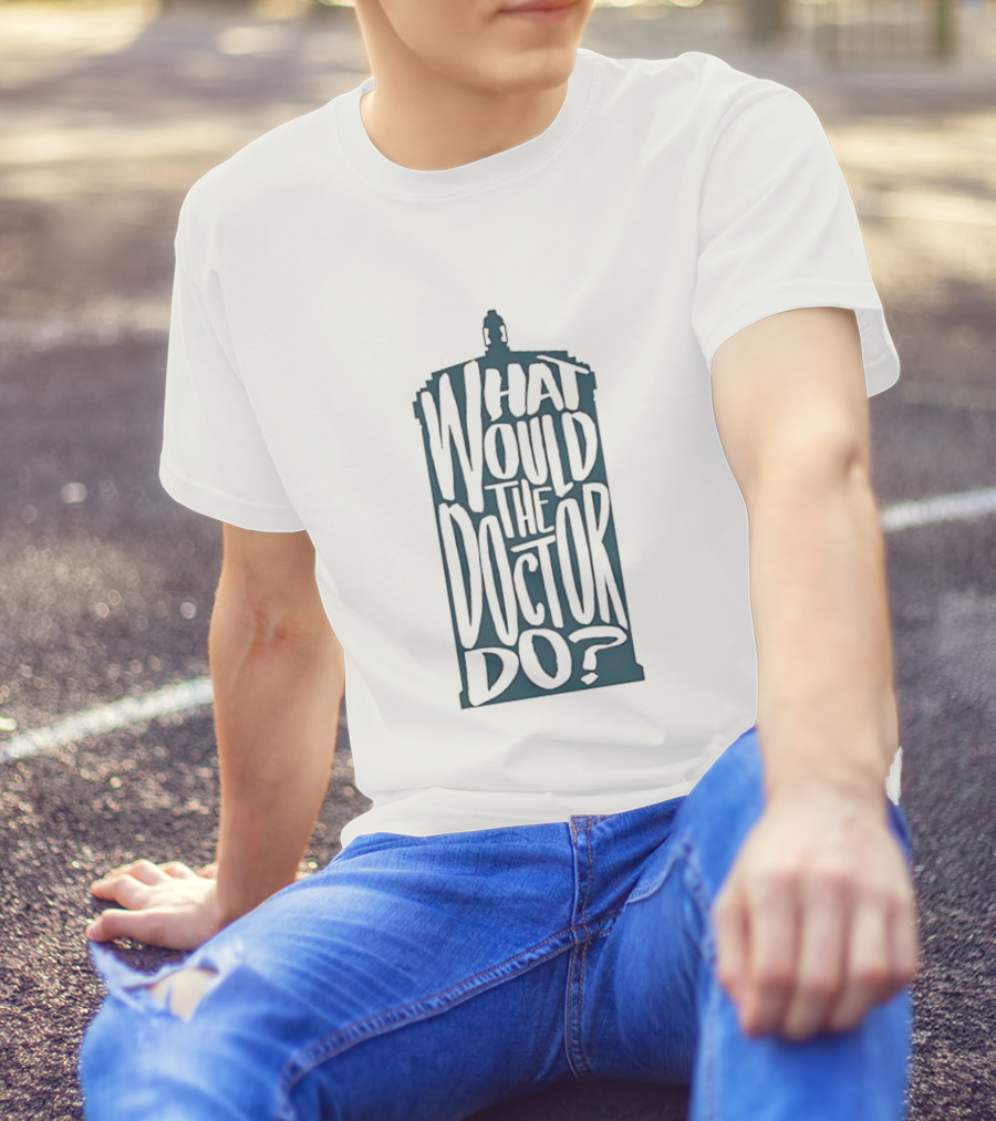 What Would The Doctor Do TARDIS T-Shirt