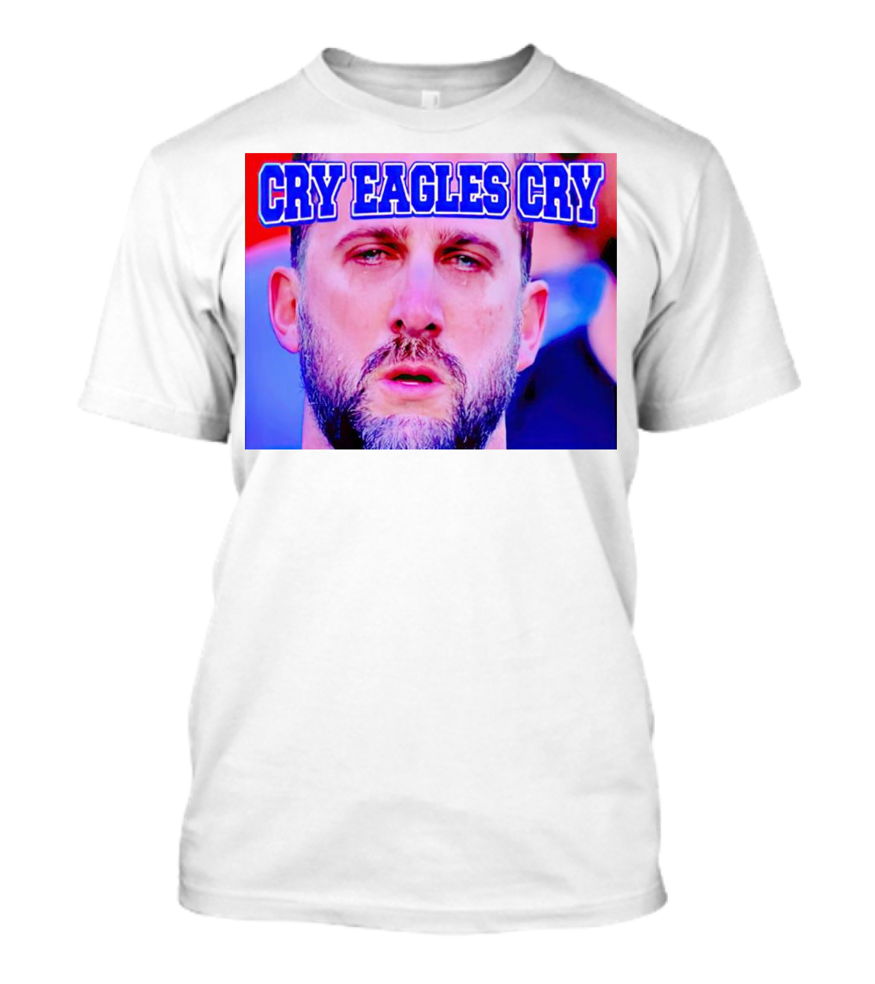 Cry Eagles Cry Nick Sirianni Ford Field Lions Clash T-Shirt