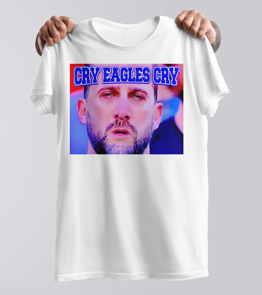Cry Eagles Cry Nick Sirianni Ford Field Lions Clash T-Shirt