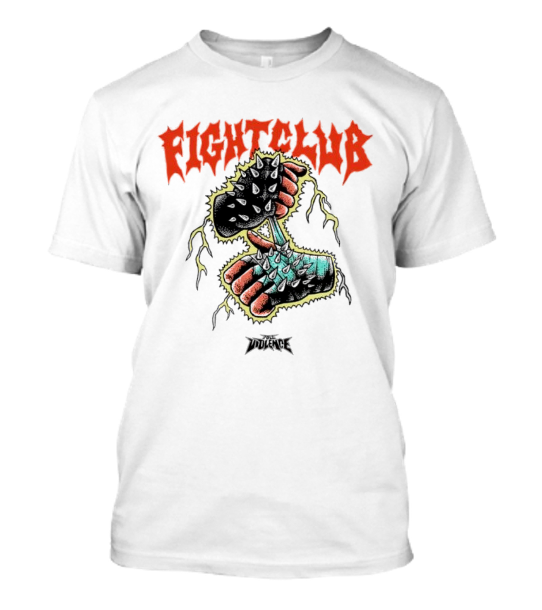 Fight Club Full Violence Fists And Gloves T-Shirt