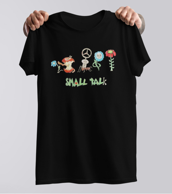 Hippie Flower Peace Apple Ant Small Talk T-Shirt
