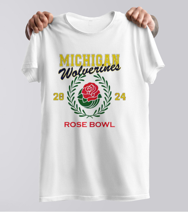 Michigan Wolverines Rose Bowl T-Shirt