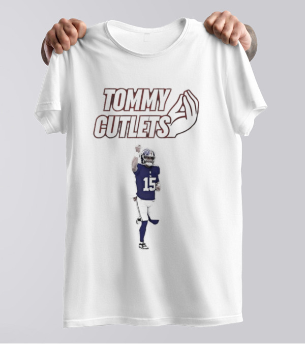 New York Giants Tommy Devito Tommy Cutlets T-Shirt